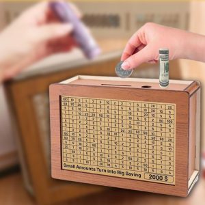 Дрвена кутија за штедење пари | COINSAVE