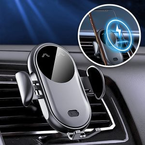 Безжичен полнач и држач за телефон | SNAPYDOCK