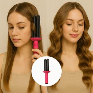 Чешел за виткање коса без топлина | CURLVIA