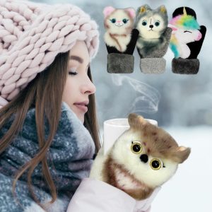 Ракавици со животински мотиви MITTENPET